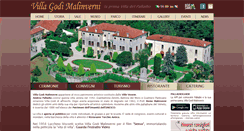 Desktop Screenshot of lecollinedelpalladio.com